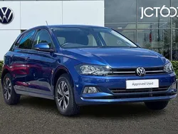 Blue Used 2021 VW Polo Match Hatchback | £15,825 (Fair price)