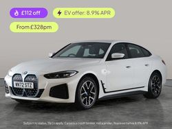 White Used 2022 BMW i4 M Sport Sedan | £22,776 (Good price)