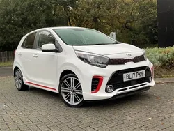 Clear white Used 2017 Kia Picanto GT-Line Hatchback | £8,201 (Fair price)