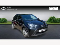 Black Used 2024 Toyota Aygo PURE Hatchback | £12,671 (Fair price)