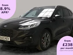 Black Used 2022 Ford Kuga ST-Line SUV | £17,460 (Good price)