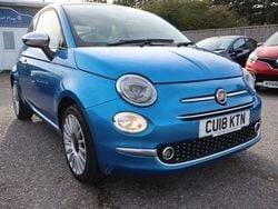 Blue Used 2018 Fiat 500 Mirror Hatchback | £6,895 (A bit pricey)