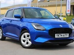 Blue Used 2024 Suzuki Swift Hatchback | £16,100 (A bit pricey)