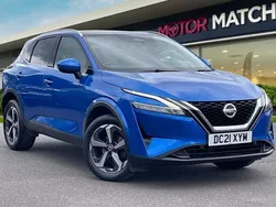 Blue Used 2021 Nissan Qashqai S SUV | £15,795 (Fair price)