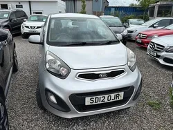 Silver Used 2012 Kia Picanto Air Hatchback | £1,495 (Fair price)