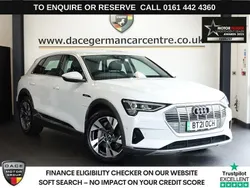 White Used 2021 Audi e-tron Sport SUV | £20,000 (Fair price)