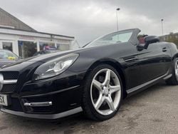 Black Used 2014 Mercedes SLK250 AMG Cabriolet | £9,995 (Fair price)
