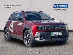 Carmin red Used 2025 Renault R4 Komfort Hatchback | £26,000