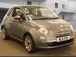 Grey Used 2011 Fiat 500 Lounge Hatchback | £1,395 (Good price)