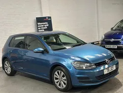 Blue Used 2013 VW Golf VII SE Hatchback | £4,750 (Good price)
