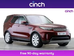 Red Used 2017 Land Rover Discovery 5 HSE Luxury SUV | £28,199 (Fair price)