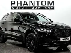 Black Used 2018 Jaguar F-Pace R-Sport SUV | £20,990 (Fair price)