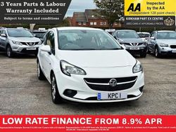 White Used 2015 Vauxhall Corsa Excite Hatchback | £4,995 (Fair price)