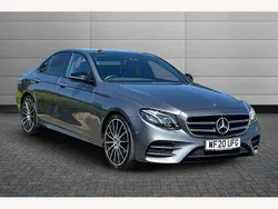 Grey Used 2020 Mercedes E220 AMG line Sedan | £27,279 (Expensive)