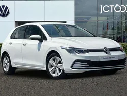 White Used 2020 VW Golf VIII Life Hatchback | £17,750 (Good price)