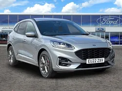 Silver Used 2022 Ford Kuga ST-Line SUV | £19,995 (Fair price)