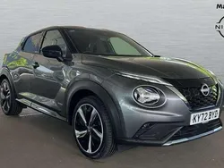 Grey Used 2022 Nissan Juke Tekna+ SUV | £18,330 (Fair price)