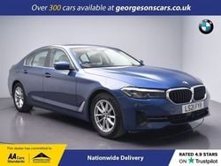 Blue Used 2021 BMW 520 Comfort Edition Sedan | £23,280 (Fair price)