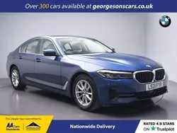 Blue Used 2021 BMW 520 Comfort Edition Sedan | £23,280 (A bit pricey)