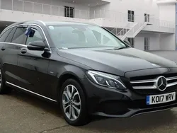 Black Used 2017 Mercedes C350e Estate | £7,750 (Fair price)