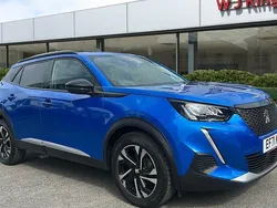 Blue Used 2022 Peugeot 2008 Allure Premium SUV | £17,335 (Good price)