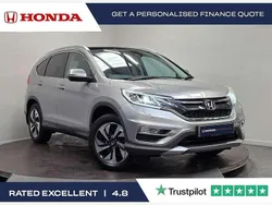 Silver Used 2016 Honda CR-V EX SUV | £11,995 (Fair price)