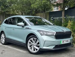 Silver Used 2021 Skoda Enyaq iV ecoSuite SUV | £18,000 (Fair price)