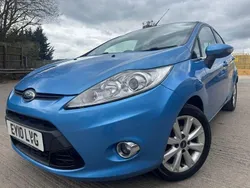Blue Used 2010 Ford Fiesta Zetec Hatchback | £2,350 (Good price)