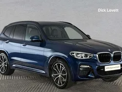 Blue Used 2019 BMW X3 M Sport SUV | £26,400 (Fair price)