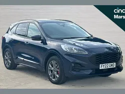 Blue Used 2022 Ford Kuga ST-Line SUV | £19,787 (Good price)