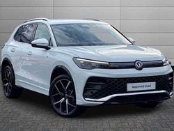 White New 2025 VW Tiguan R-line SUV | £38,495 (Good price)