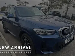 Blue Used 2021 BMW X3 M Sport SUV | £34,100 (A bit pricey)