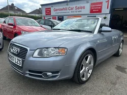 Silver Used 2007 Audi A4 Cabriolet S-Line Cabriolet | £6,995 (Expensive)