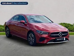 Red Used 2024 Mercedes CLA180 Sport Edition Sedan | £25,799