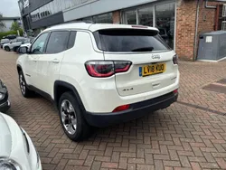 White Used 2018 Jeep Compass Limited SUV | £12,995 (Fair price)
