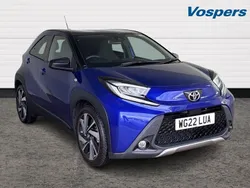 Blue Used 2022 Toyota Aygo Hatchback | £12,564 (Fair price)