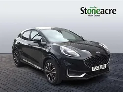 Black Used 2023 Ford Puma Gen-E ST-Line SUV | £17,995