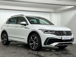 White Used 2023 VW Tiguan R-line SUV | £27,995 (Fair price)