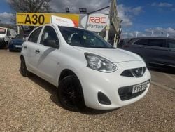 White Used 2016 Nissan Micra Visia Hatchback | £4,499 (Fair price)