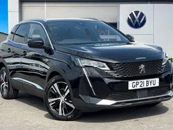 Black Used 2021 Peugeot 3008 GT SUV | £13,799 (Good price)