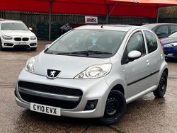 Silver Used 2010 Peugeot 107 Hatchback | £2,995 (Fair price)