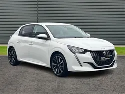 White Used 2020 Peugeot 208 Allure Hatchback | £12,229 (Fair price)