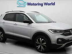 Silver Used 2023 VW T-Cross Black Edition SUV | £17,500 (Good price)