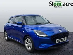 Blue Used 2024 Suzuki Swift Hatchback | £18,295 (A bit pricey)