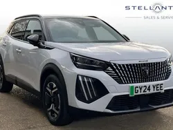 White Used 2024 Peugeot e-2008 GTi SUV | £18,048 (Fair price)