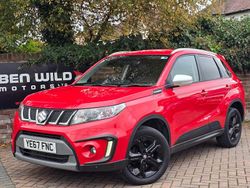 Red Used 2017 Suzuki Vitara Hatchback | £10,490 (Fair price)