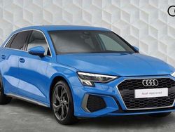 Blue Used 2022 Audi A3 S-Line Hatchback | £21,150 (Fair price)
