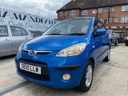 Blue Used 2010 Hyundai i10 Comfort Hatchback | £4,395 (Fair price)
