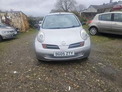 Silver Used 2005 Nissan Micra Hatchback | £850 (Fair price)