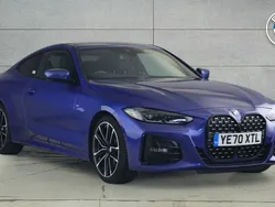 Blue Used 2020 BMW 420 M Sport Coupe | £28,295 (Expensive)